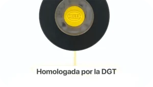 Señal V16 homologada. Baliza de Hella