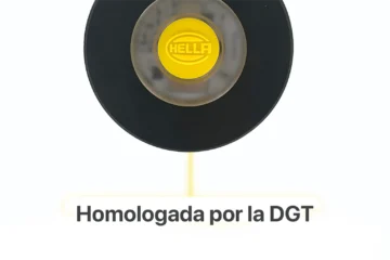 Señal V16 homologada. Baliza de Hella